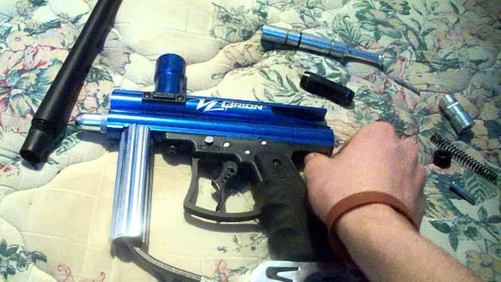 Assembling the Paintball Gun