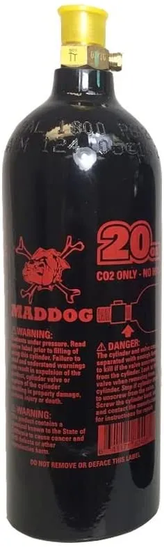 Maddog Co2 Paintball Tank